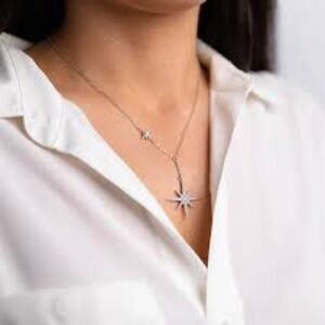 Tocara Sara Silver Necklace